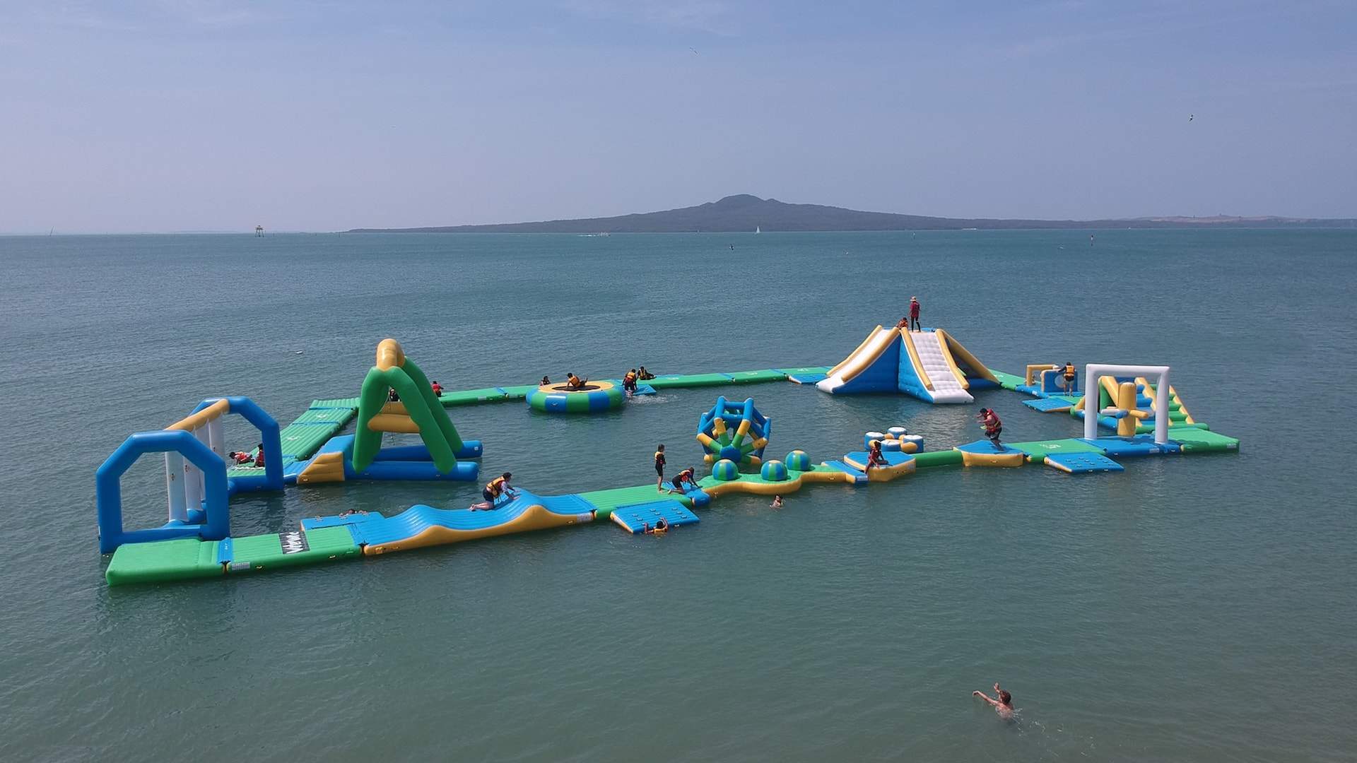 Waterworld Waterpark Concrete Playground