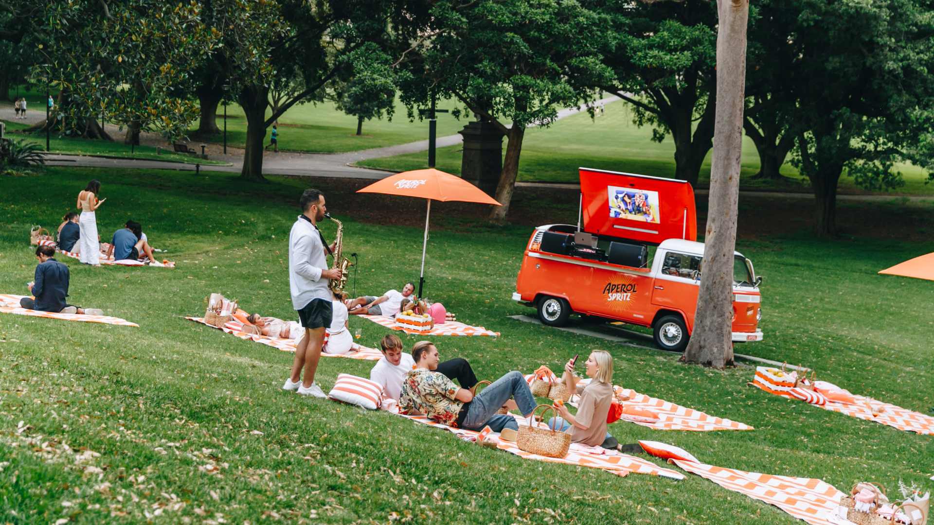 Aperol Spritz Picnic Concrete Playground