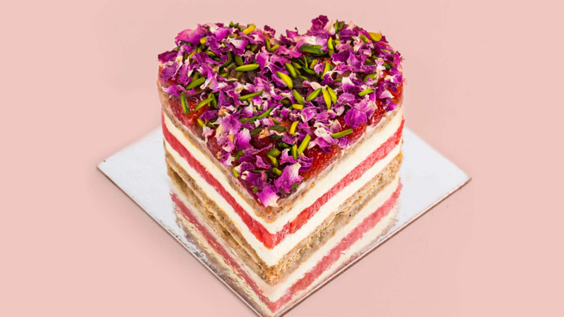 Black Star Pastry Is Serving Up a HeartShaped Version of Its Famed Strawberry Watermelon Cake