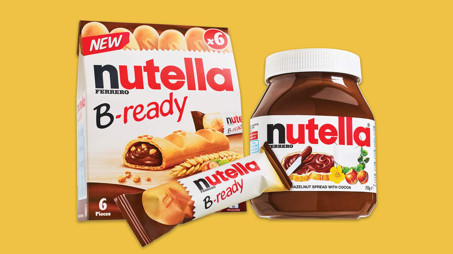 Nutella Is Now Selling Chocolate Hazelnut-Filled Bars in Australian Supermarkets