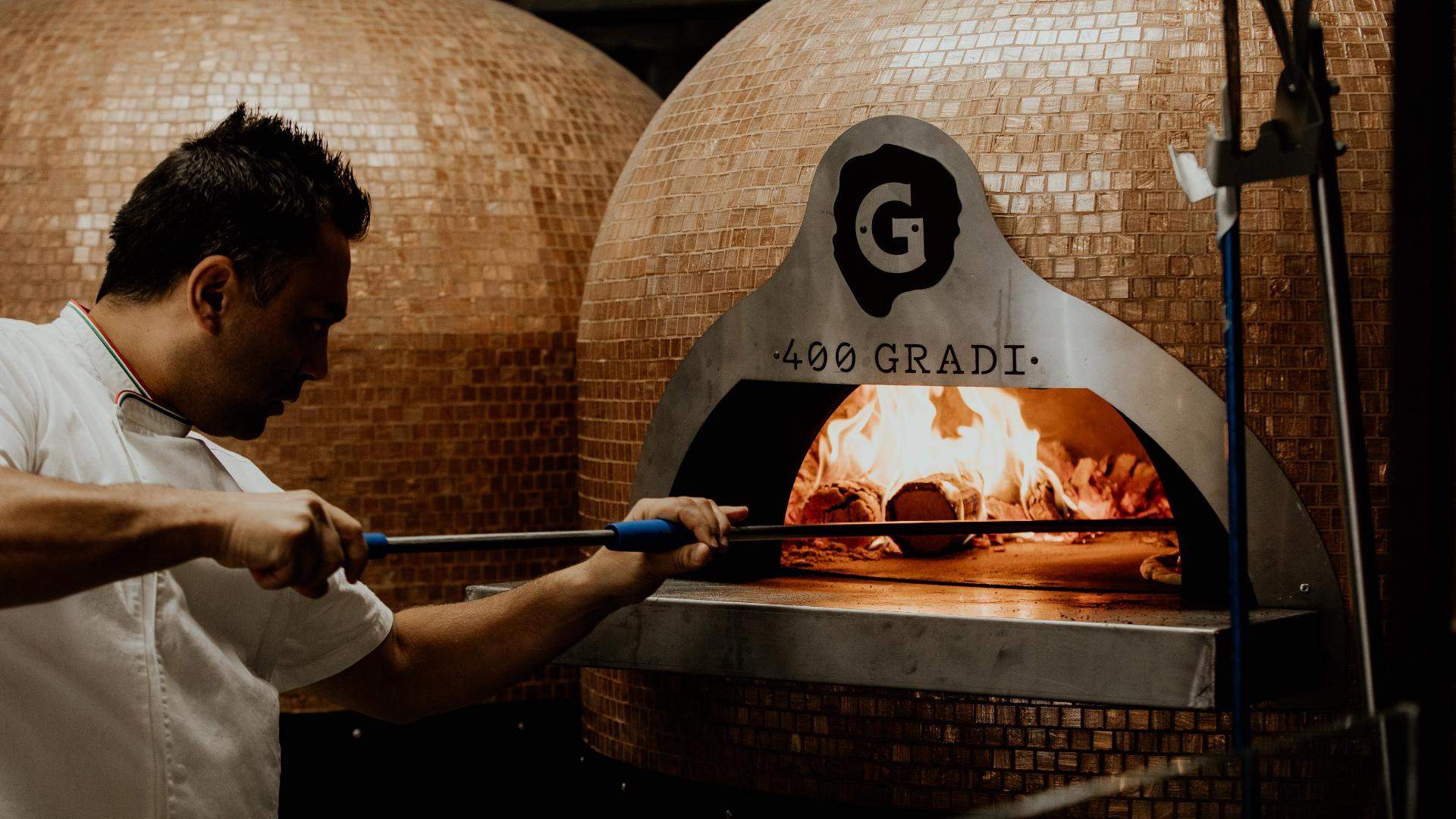 400 Gradi pizza oven