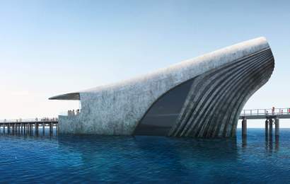 Background image for Australia Will Soon Be Home to a Whale-Shaped Underwater Observatory Two Kilometres Off the Coast