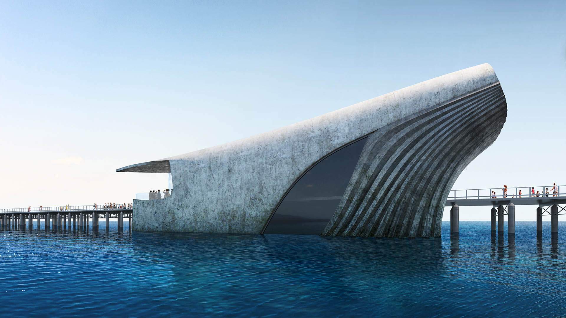 Australia Will Soon Be Home to a Whale-Shaped Underwater Observatory Two Kilometres Off the Coast