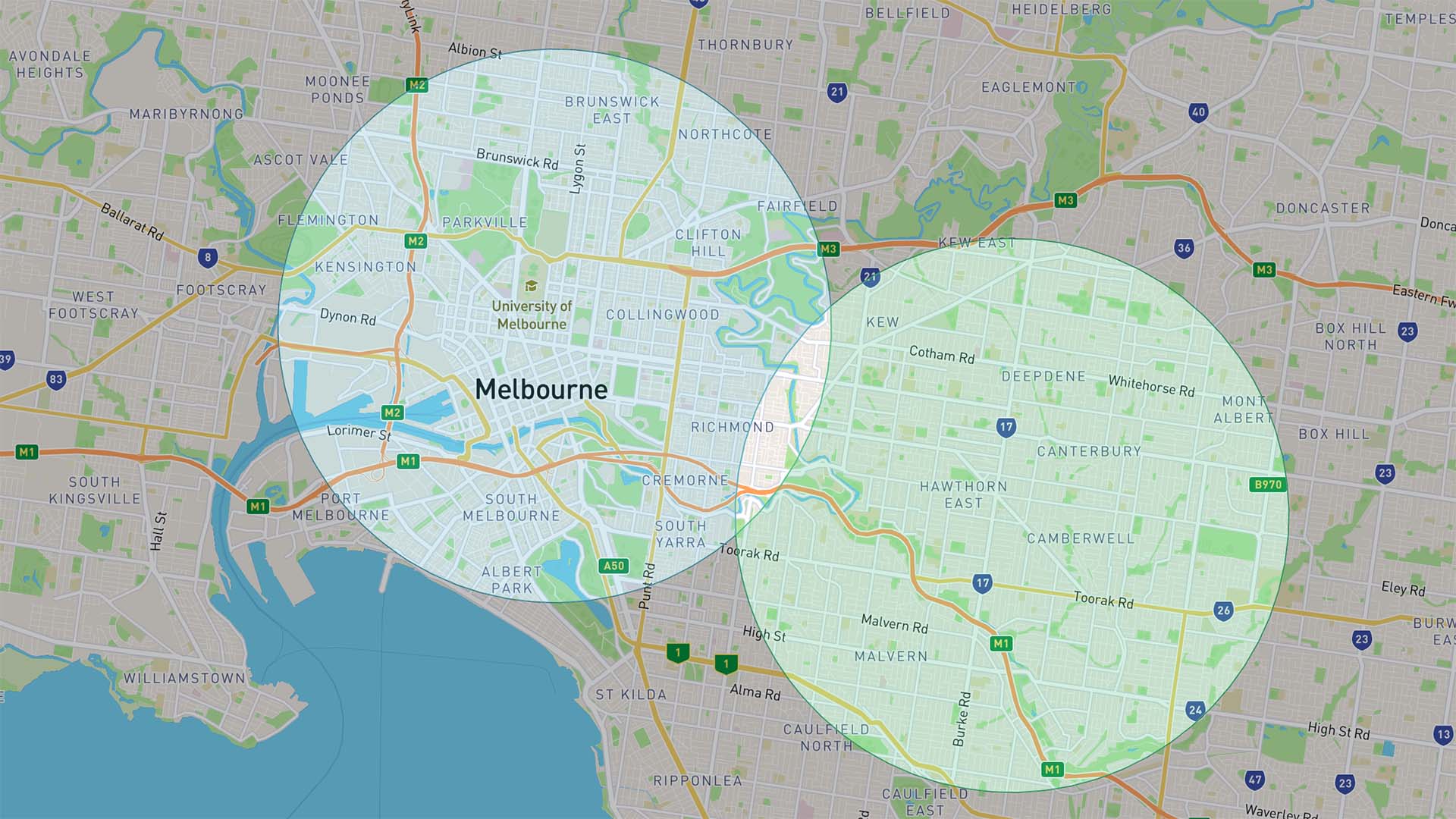 This Website Helps You Easily Find You and Your Mate's Five-Kilometre Bubble Crossover
