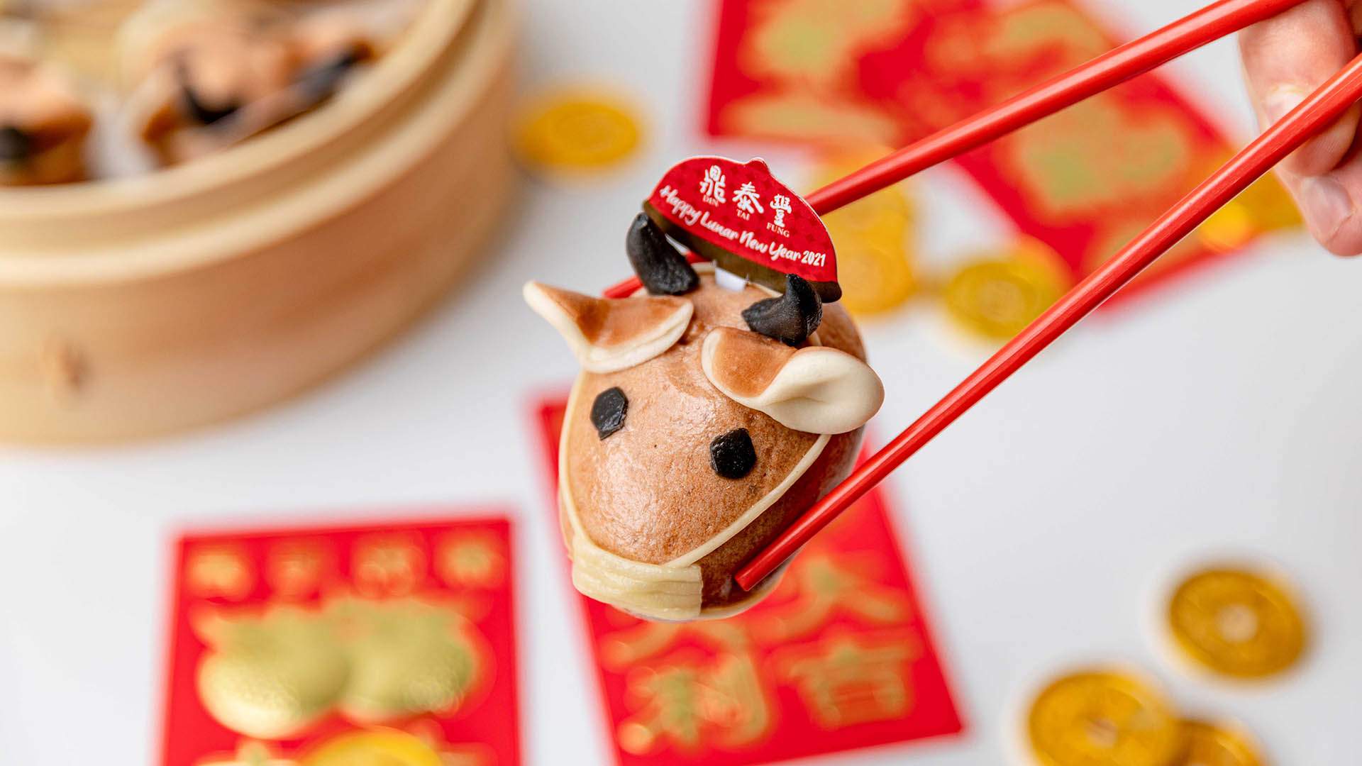 Din Tai Fung Is Making Adorable Ox Buns for Lunar New Year