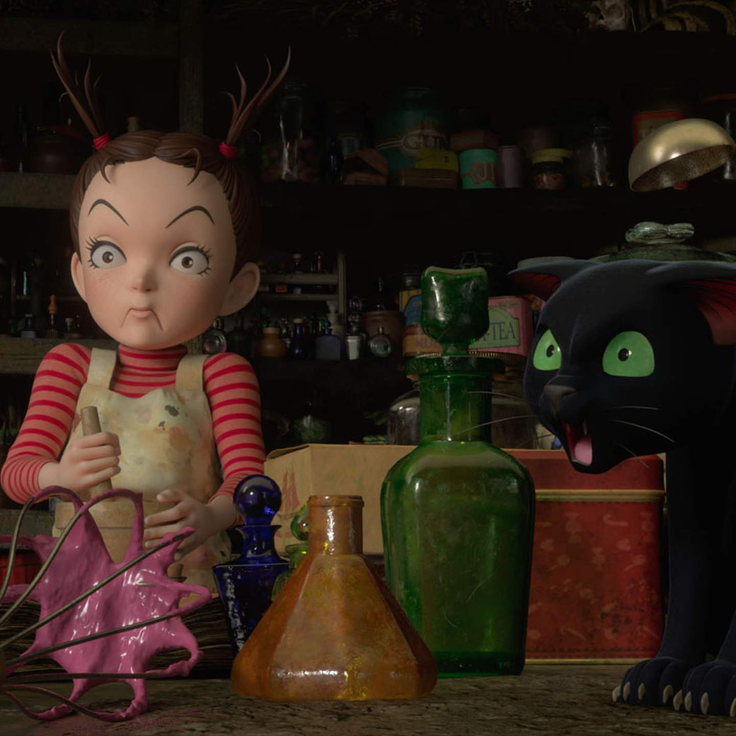 Bella Earwig And The Witch Full Netflix Nabs New Studio Ghibli