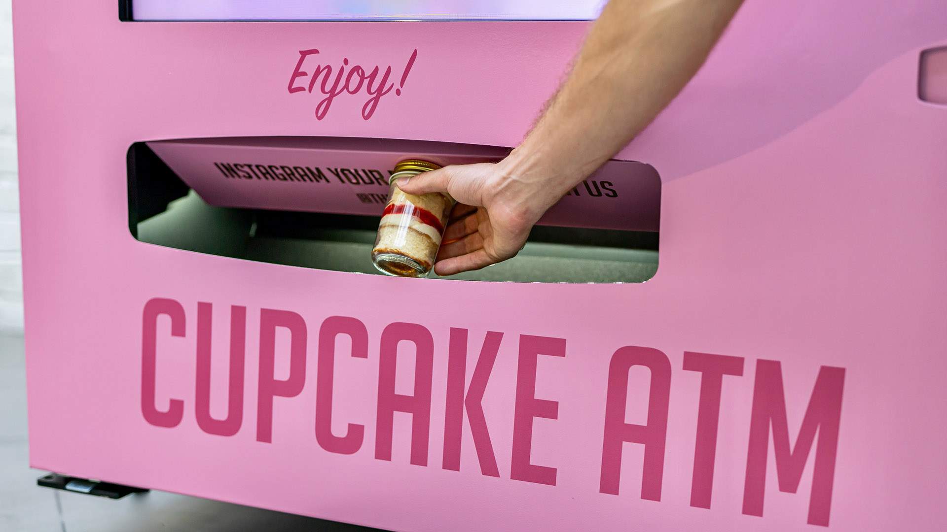 A Cupcake ATM Is Popping Up in Fortitude Valley This Month Thanks to The Mason Baker