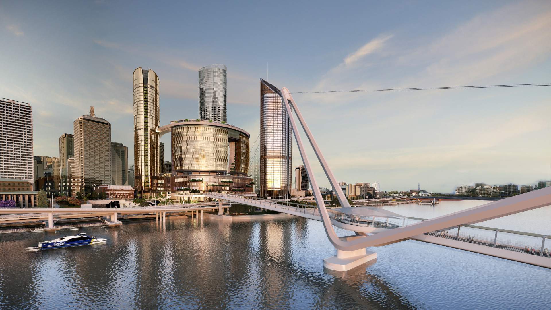 Queen's Wharf Brisbane Is Set to Open in 2022 with Four Hotels and a Huge New Shopping Precinct