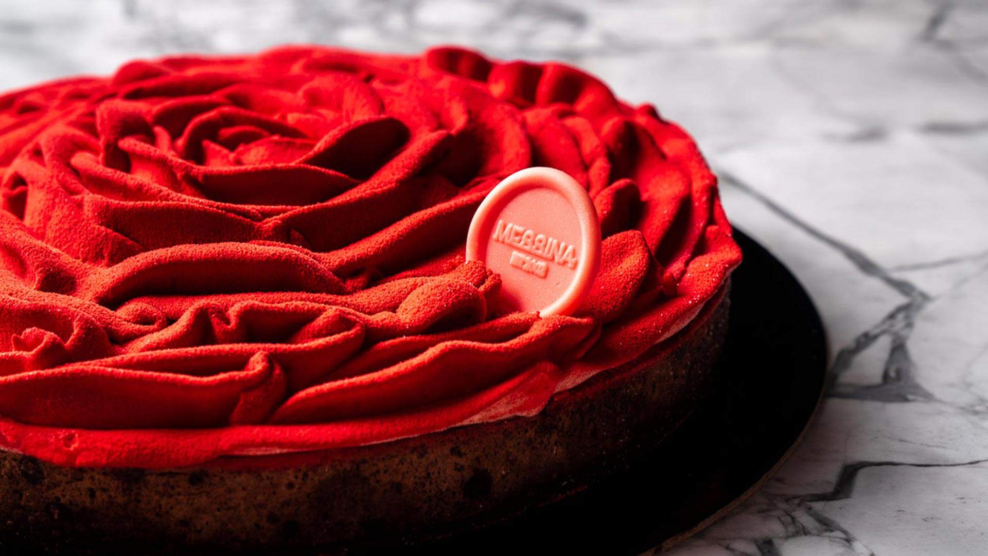 Messina Has Created an OTT Gelato Rose Cake If You Prefer Your Flowers Edible