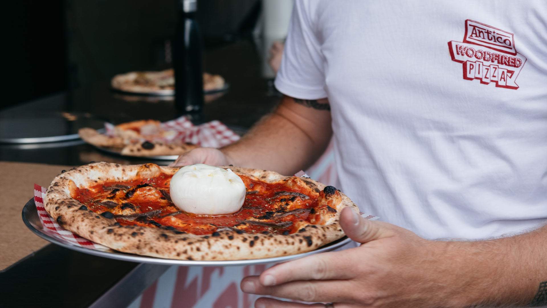 Antico's Is the New Family-Run Pizzeria Located Upstairs at the Beach Road Hotel