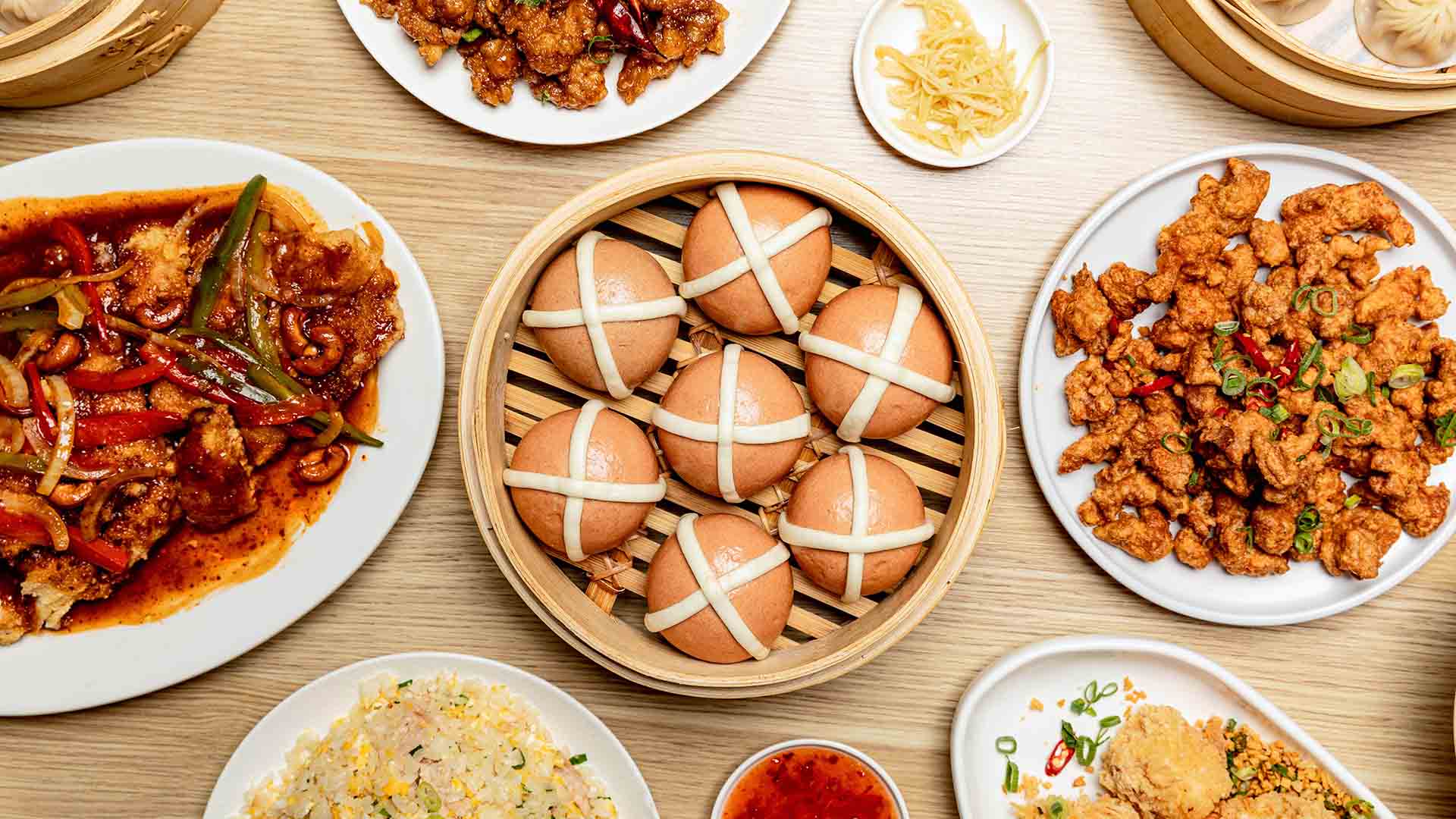 Din Tai Fung Is Now Serving Up Hot Cross Bao Filled with Molten Chocolate
