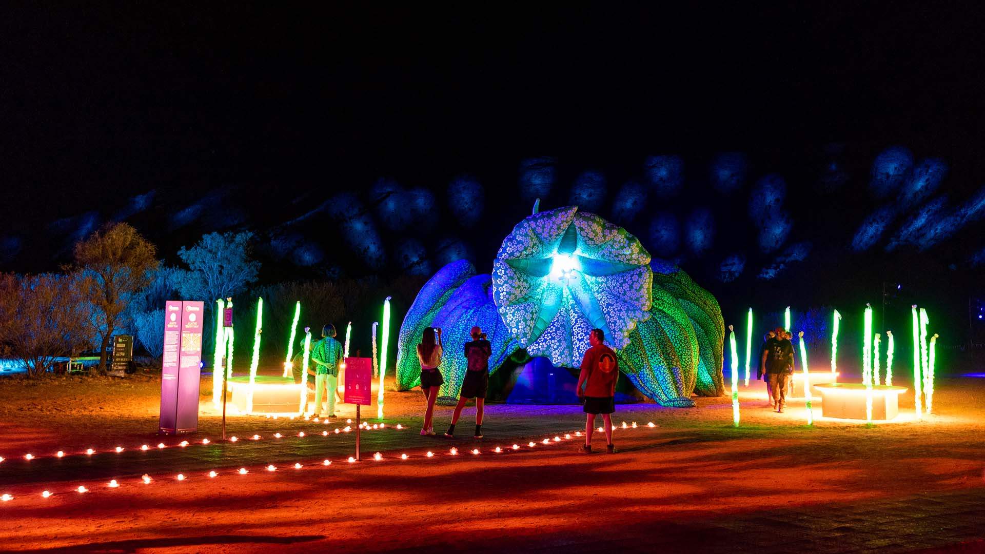Alice Springs' Luminous Parrtjima Festival Has Revealed Its Full 2021