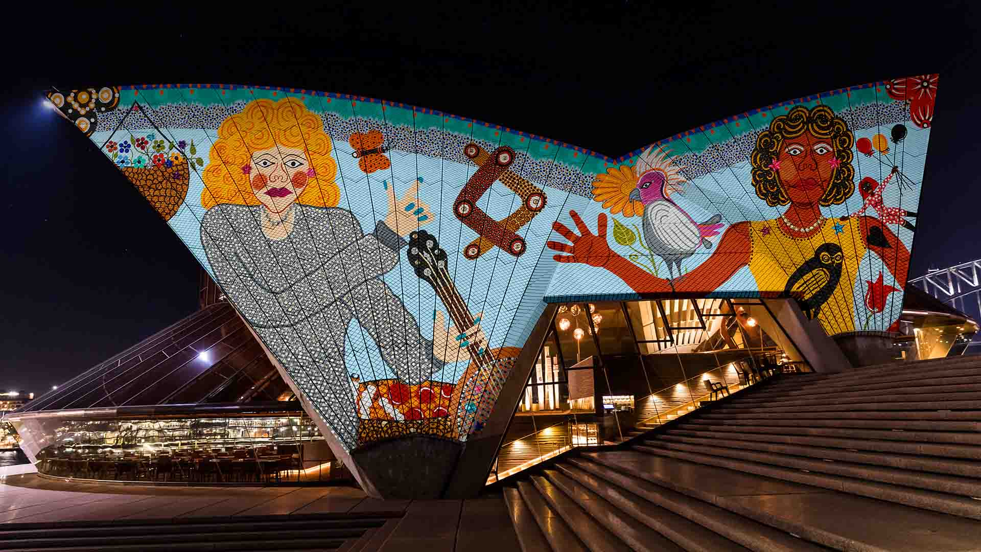 The Sydney Opera House Will Start Lighting Up Its Sails Nightly Again with First Nations Art