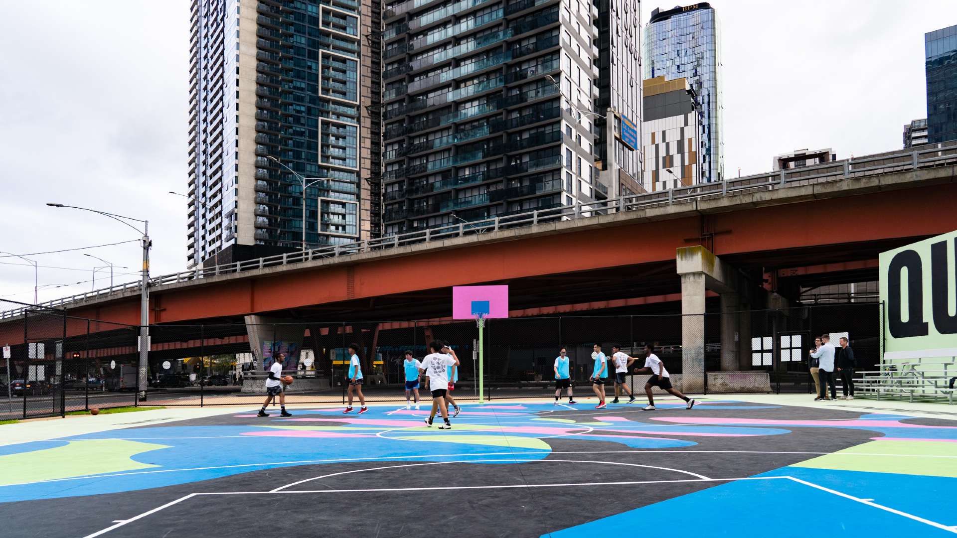 Reko Rennie Has Transformed a Melbourne Basketball Court Into a