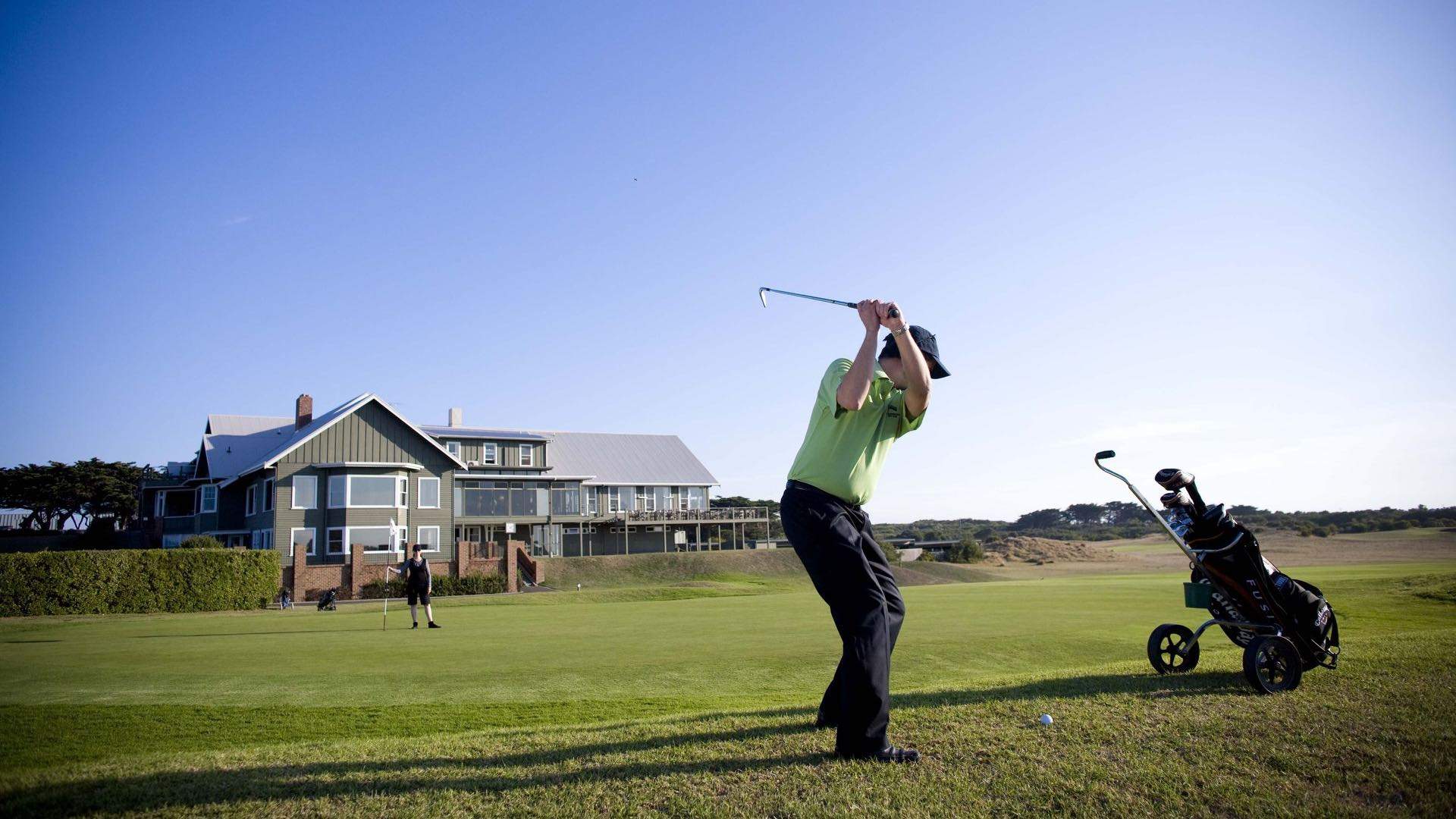 The Barwon Heads Golf Club Concrete Playground