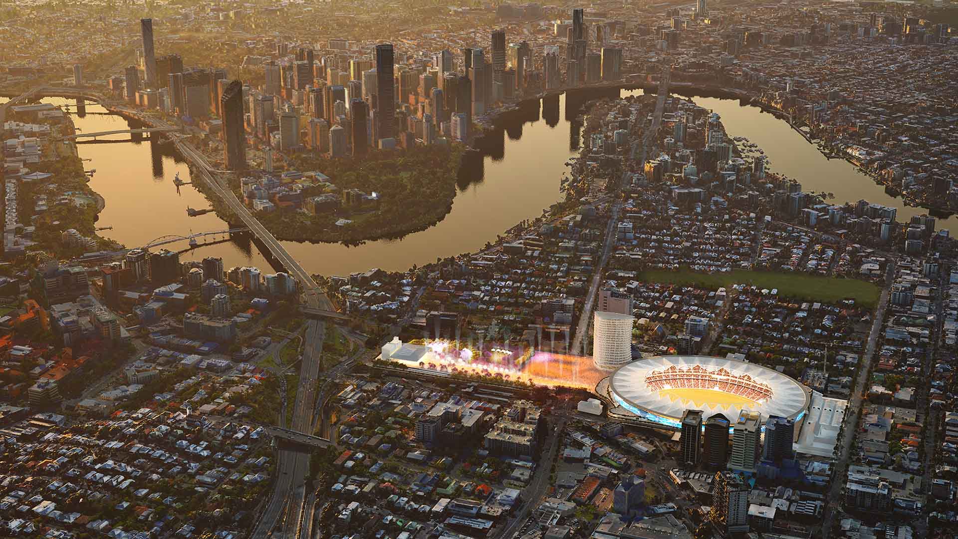 The Gabba Will Undergo a Huge Redevelopment If Brisbane Hosts the 2032 Olympic Games