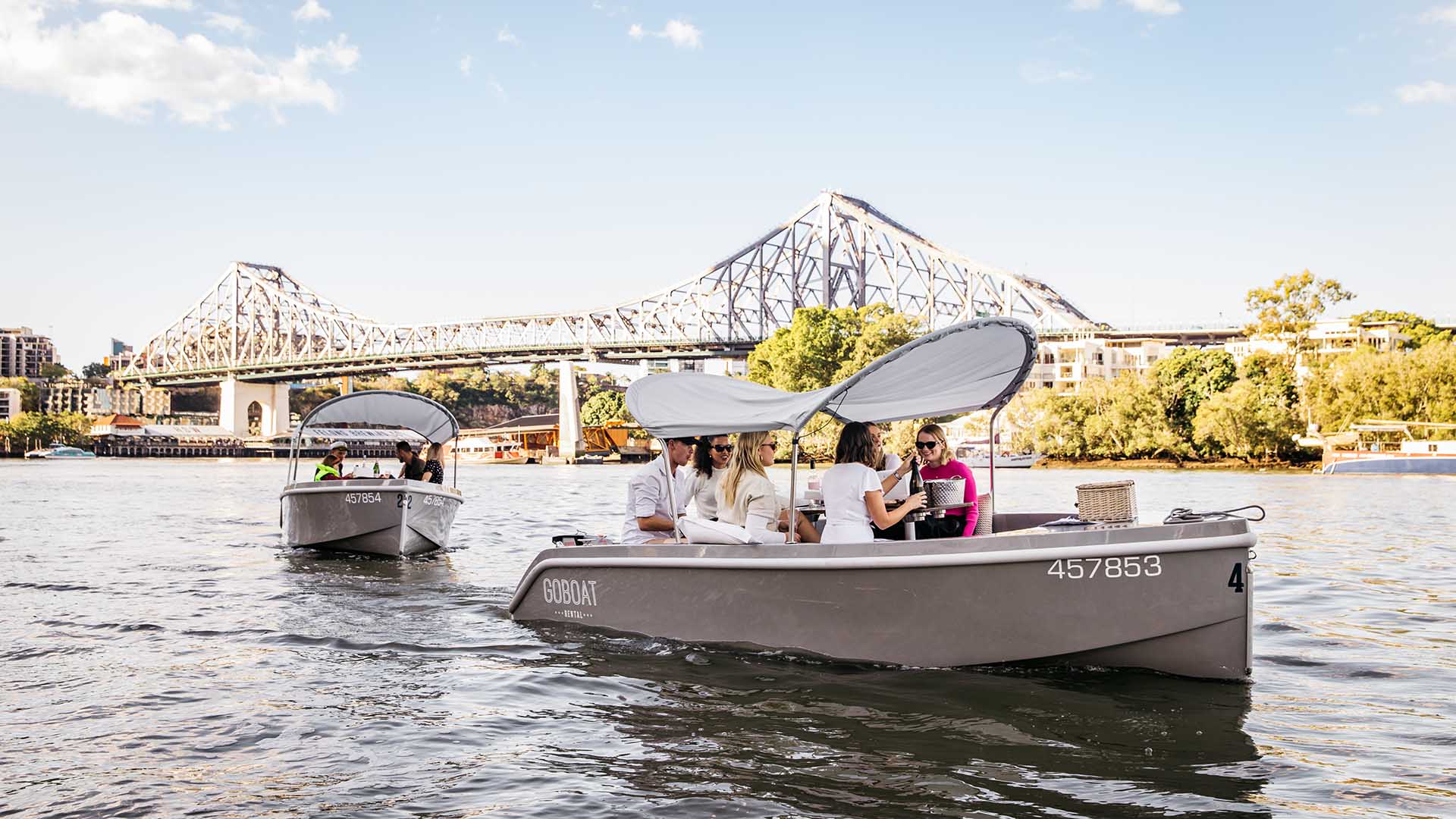 Brisbane's New Pet-Friendly BYO Picnic Boats Are Popping Up in Kangaroo Point This Month