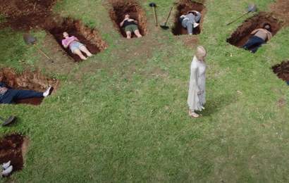 Background image for Nicole Kidman Plays an Eerie Wellness Guru in Byron Bay-Shot Miniseries 'Nine Perfect Strangers'