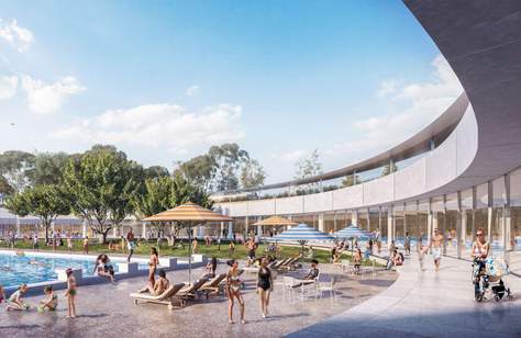 Parramatta's New $88-Million Aquatic Centre Is Officially Full of Water and Ready to Open in Spring