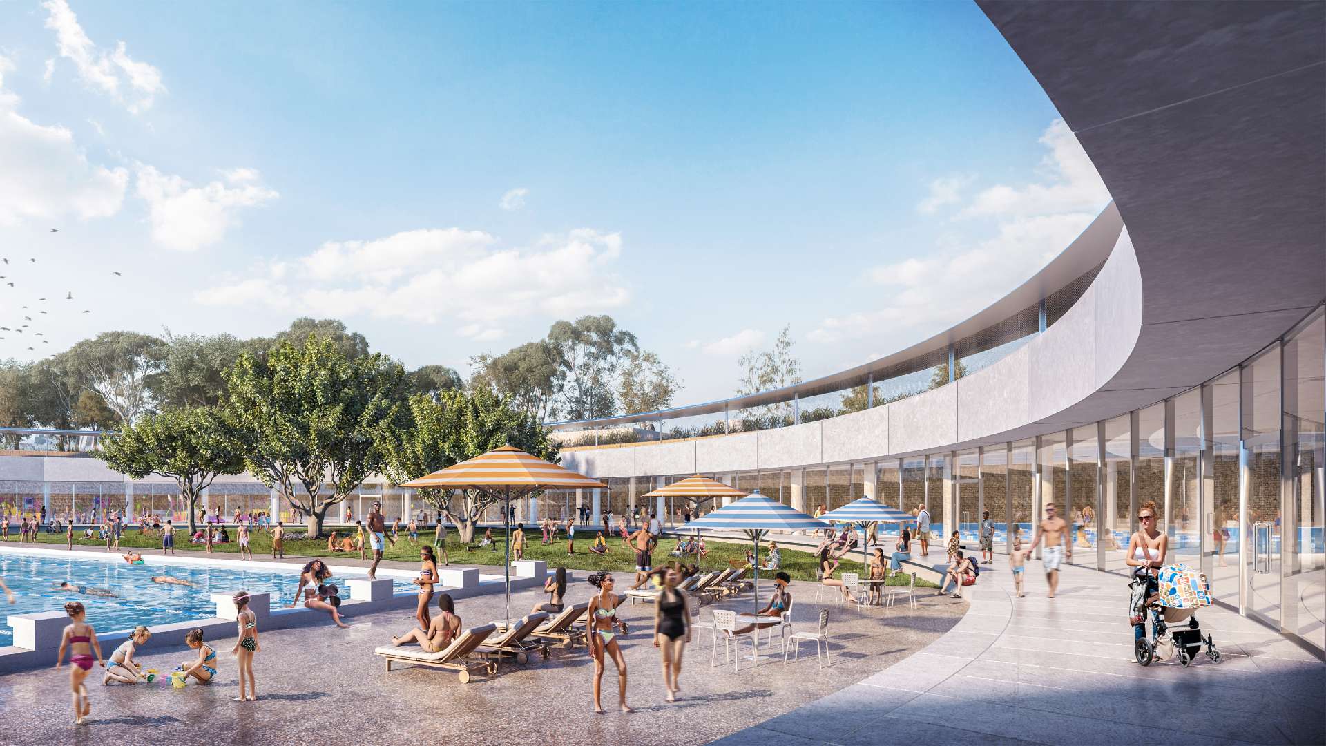 Parramatta's New $88-Million Aquatic Centre Is Officially Full of Water and Ready to Open in Spring