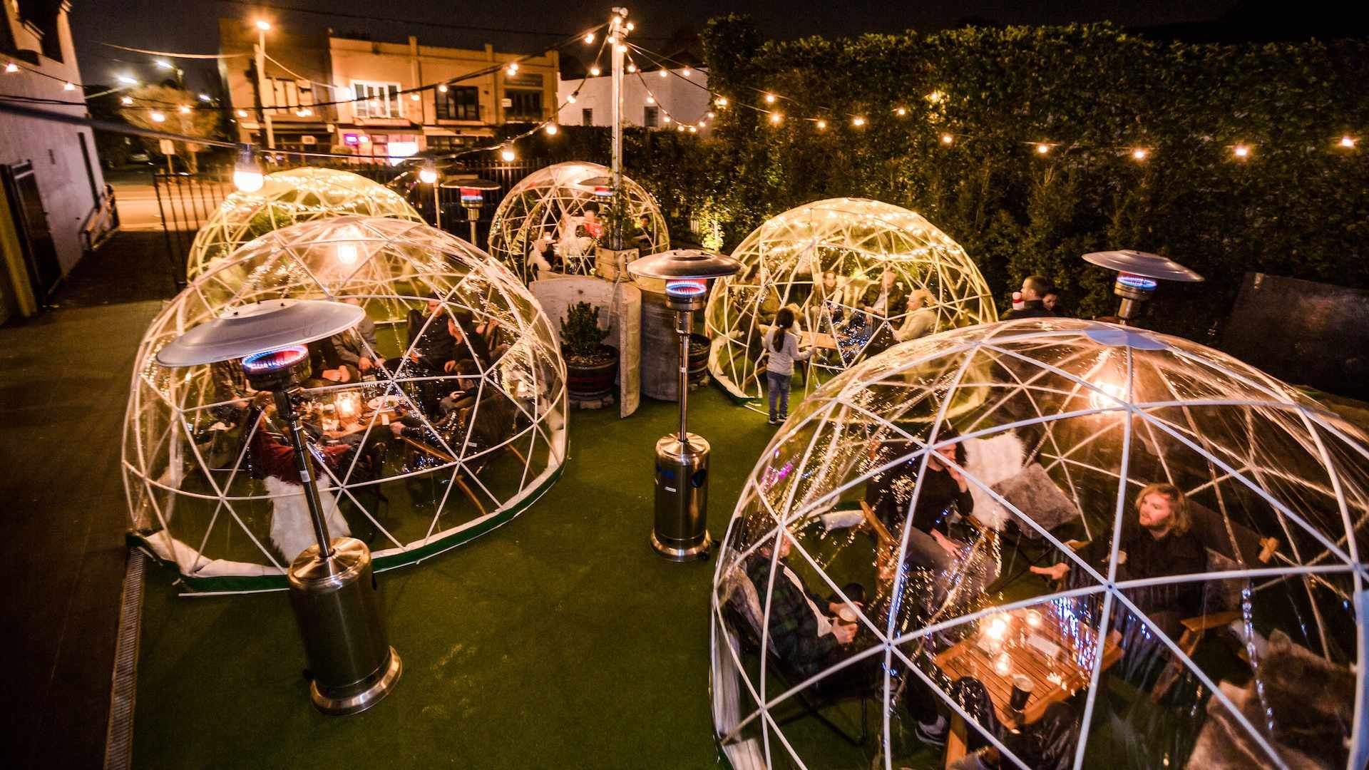 You Can Now Hire Out a Private Igloo for Dinner and Drinks at These
