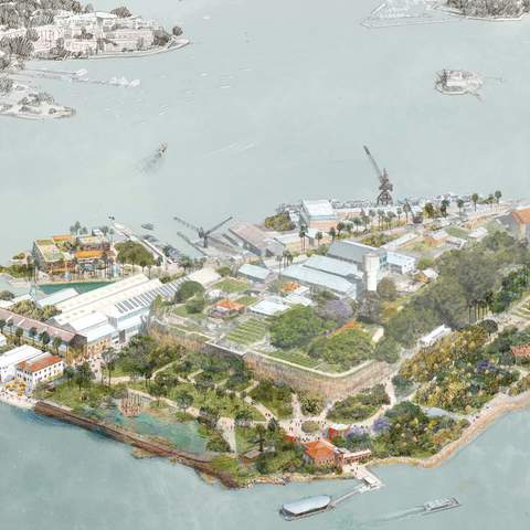 A Vision to Transform Cockatoo Island Into a Sprawling Arts and Culture District Has Been Revealed