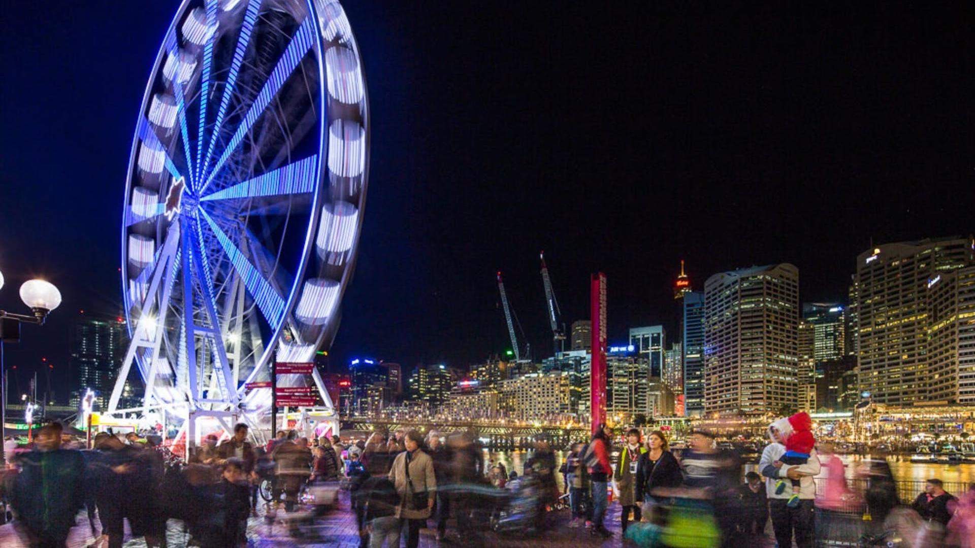 Darling Harbour Winter Festival Concrete Playground