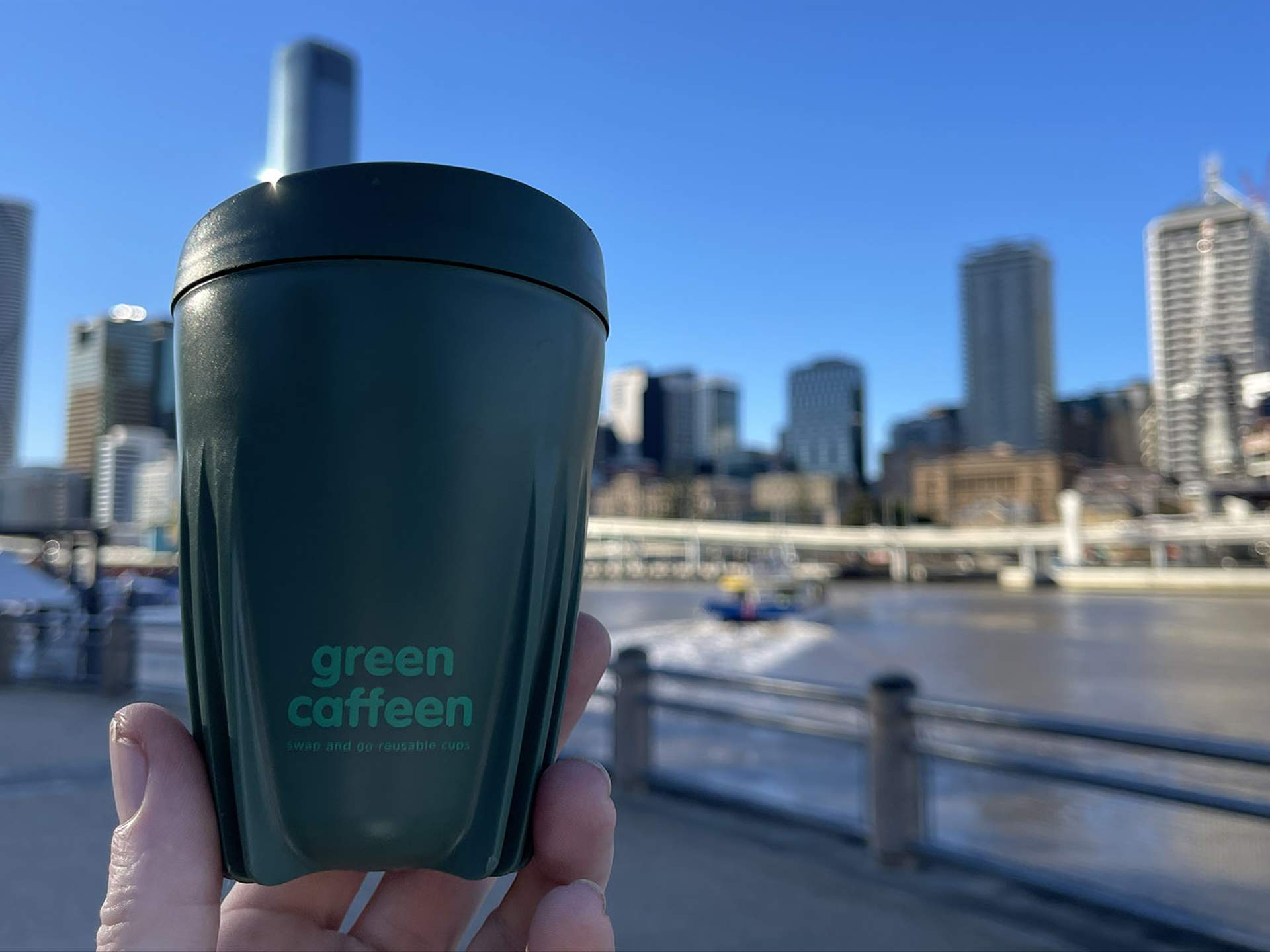 Green Caffeen - Swap & Go Coffee Cups