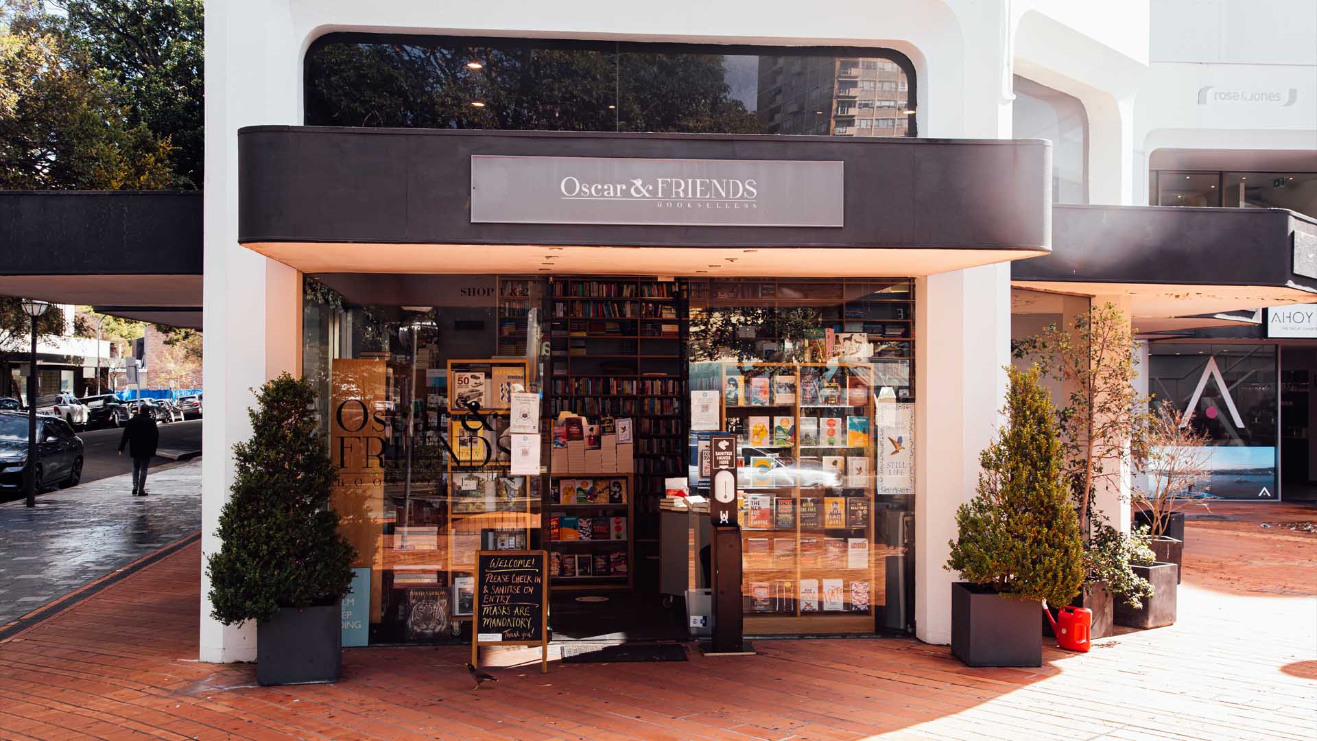Oscar and Friends Booksellers Double Bay