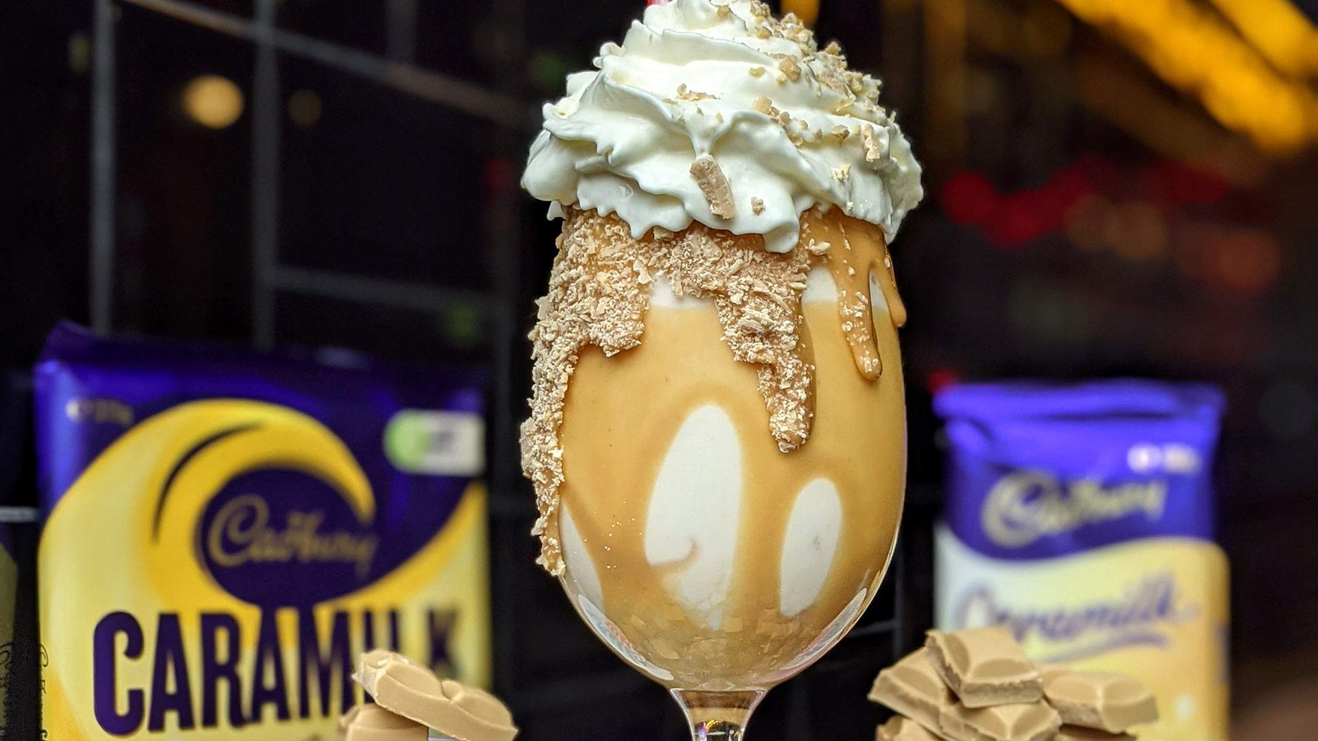 Over-the-Top Burger Chain Milky Lane Is Adding Caramilk and Biscoff Cocktails to Its Menu