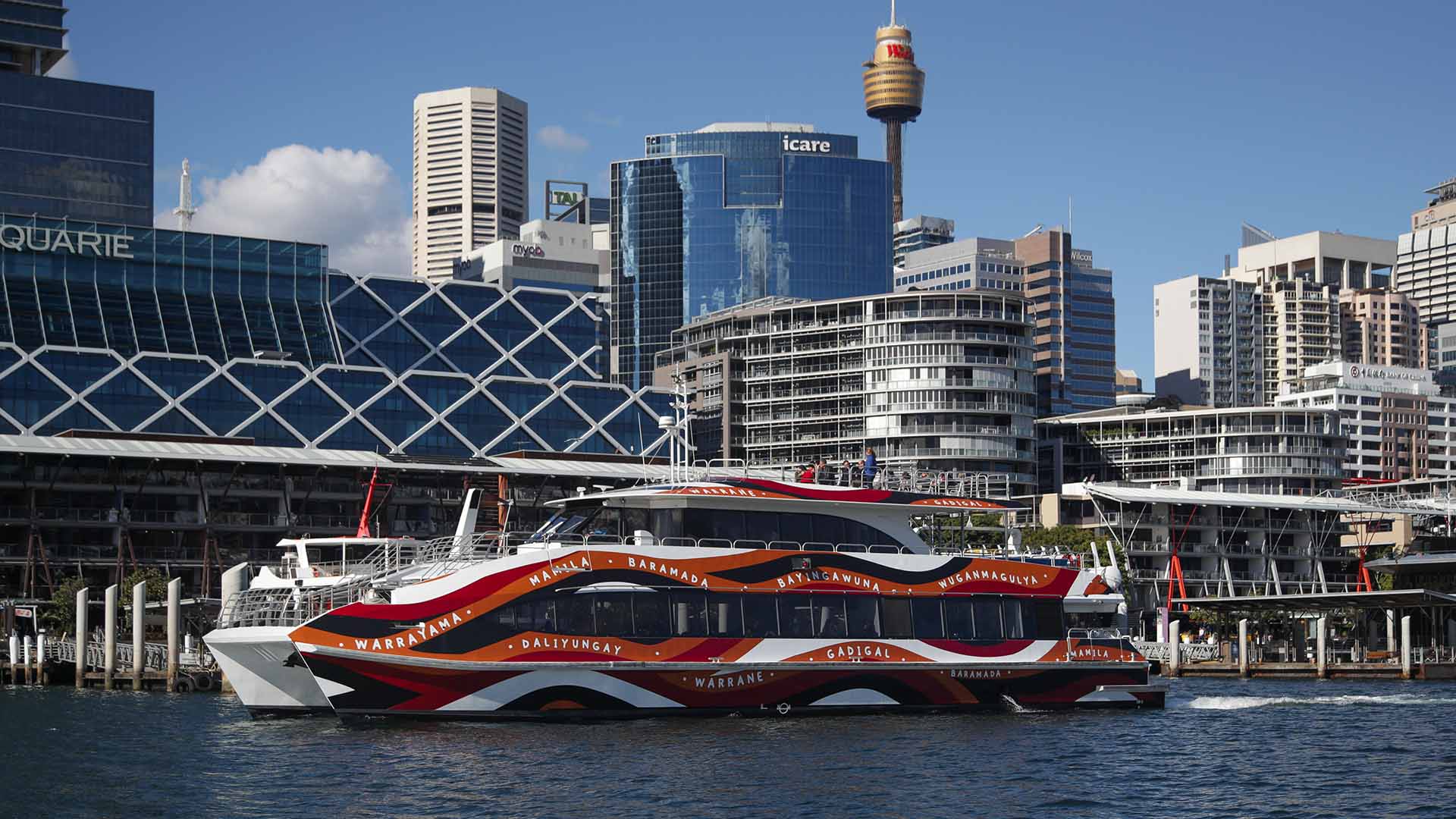 This Harbour Ferry Has Been Kitted Out with the Names of Sydney's First Nations' Language Groups