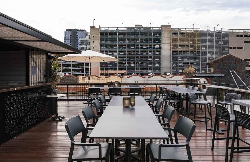 Background image for Ooh La La Is the New Rooftop Bar Perched Above Woolloongabba French Restaurant C'est Bon