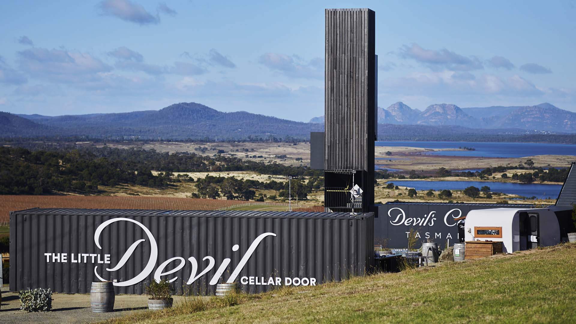 Tasmania s Devil s Corner Has Opened a Pop Up Cellar Door While