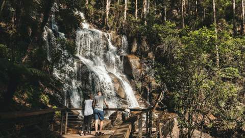 Ampitheartre and Toorongo Falls - one of the best walks near Melbourne