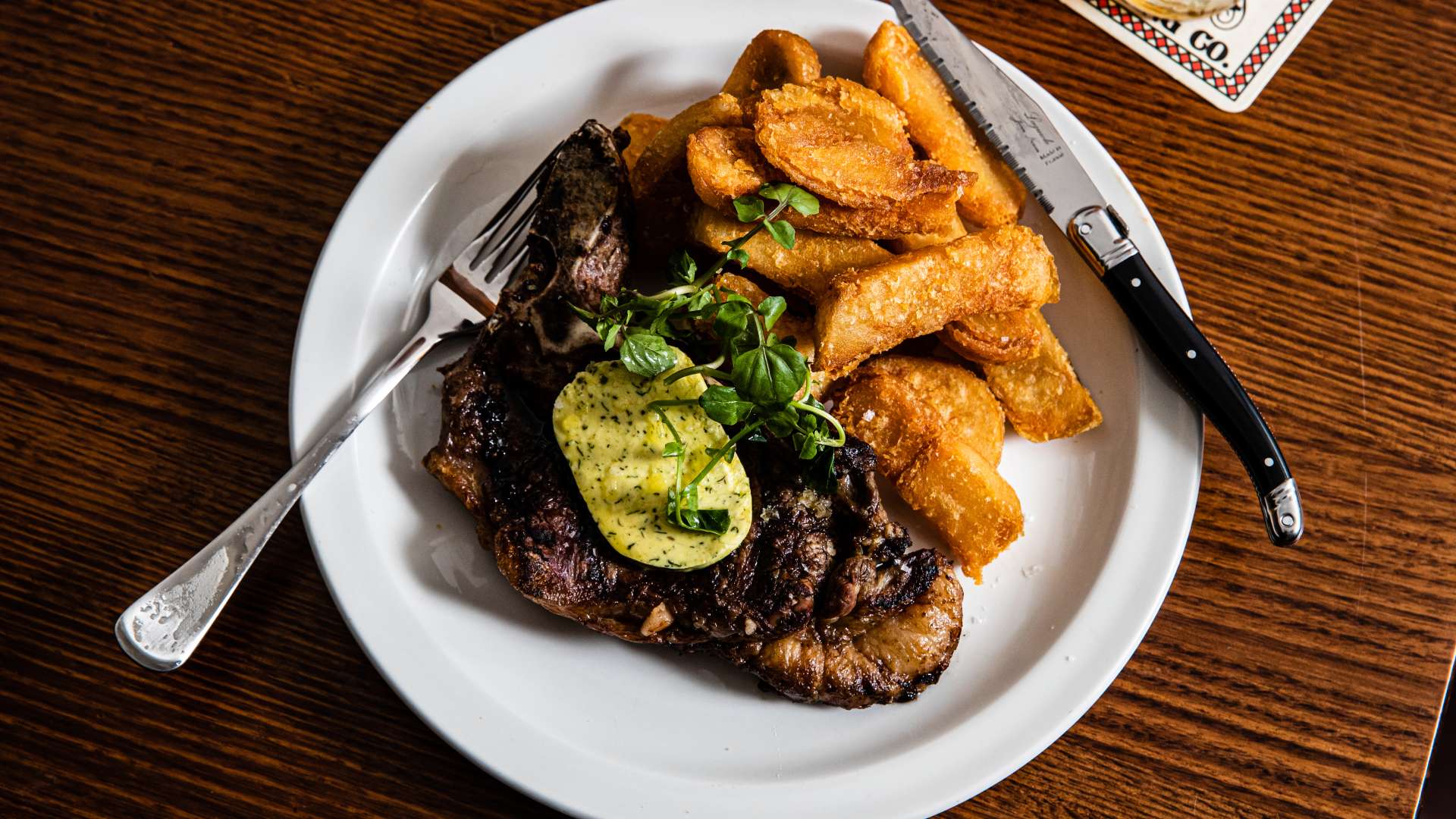 steak and chips at Pub Life Kitchen