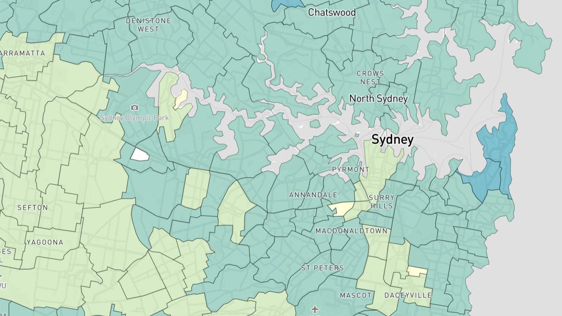 This Helpful Interactive Map Shows NSW's COVID-19 Vaccination Rates by Postcode