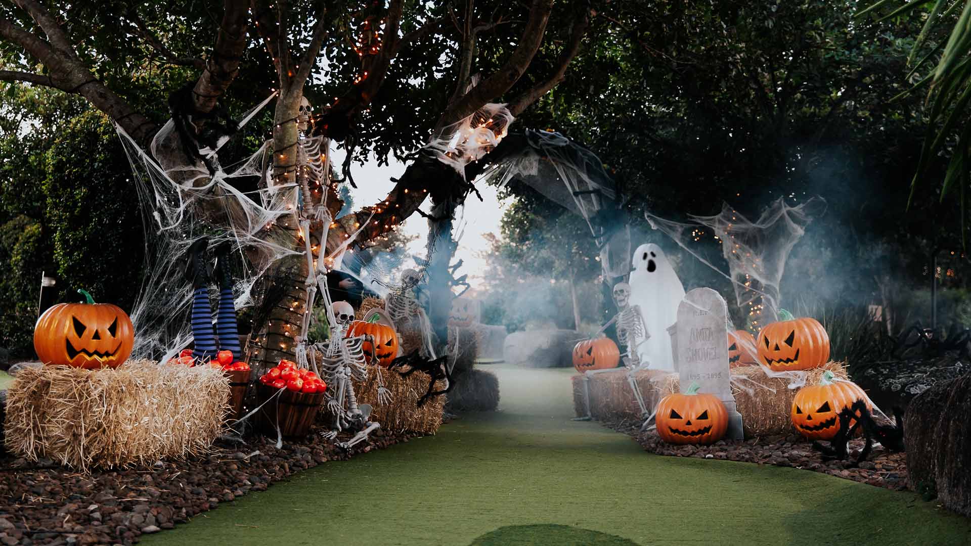 Victoria Park Is Giving Its Mini Golf Course a HalloweenThemed