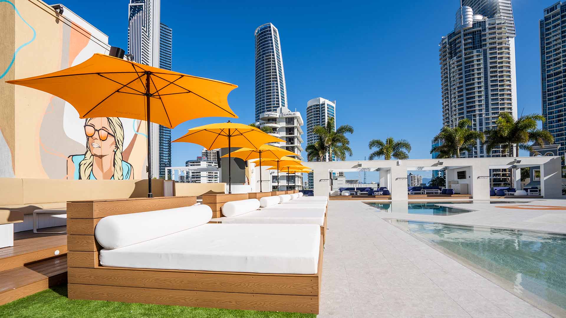 Cali Beach Club's Cabana-Filled Oceanside Precinct Is Opening on a Gold Coast Rooftop This Month