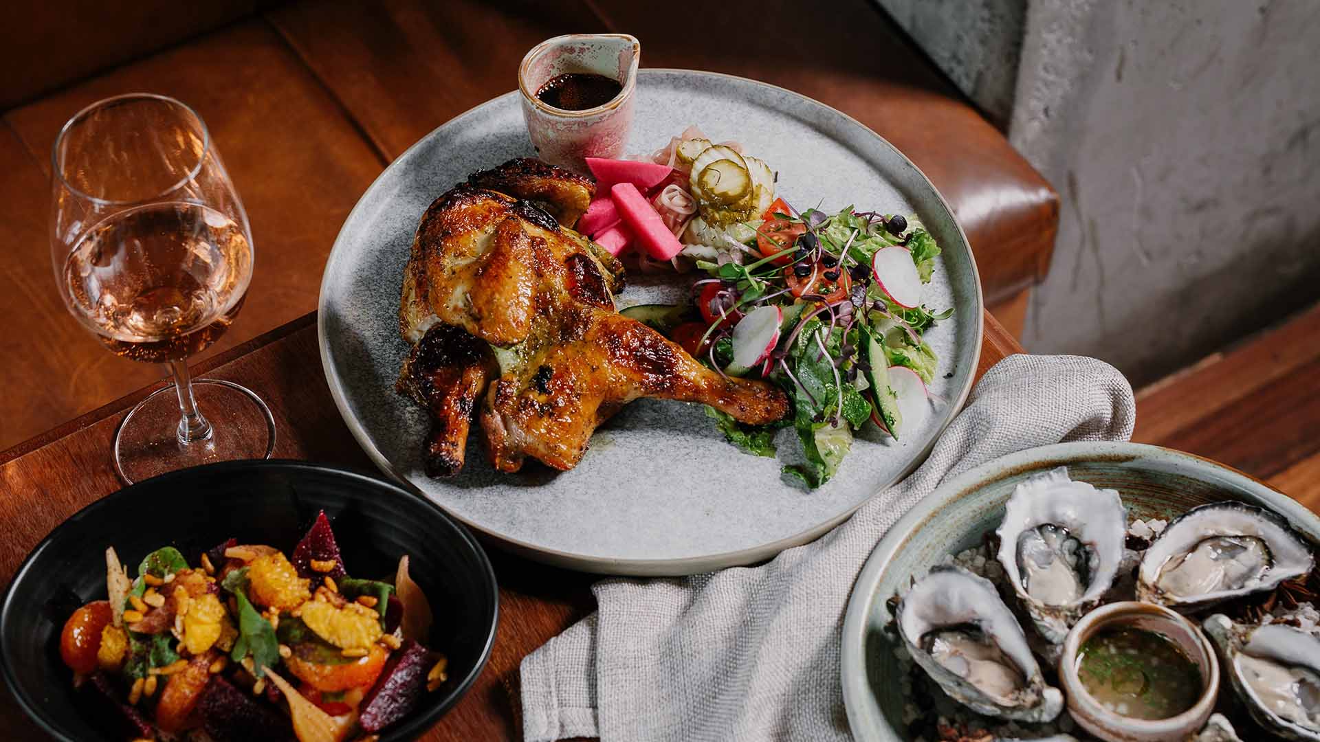 Embers Is the New Grill and Rotisserie Restaurant Opening Inside South Bank's The Charming Squire