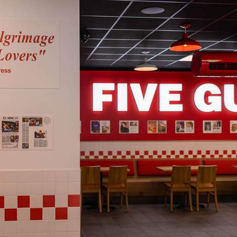 Cult-Favourite US Chain Five Guys Is Opening Its First Australian Burger Joint in Penrith Next Week