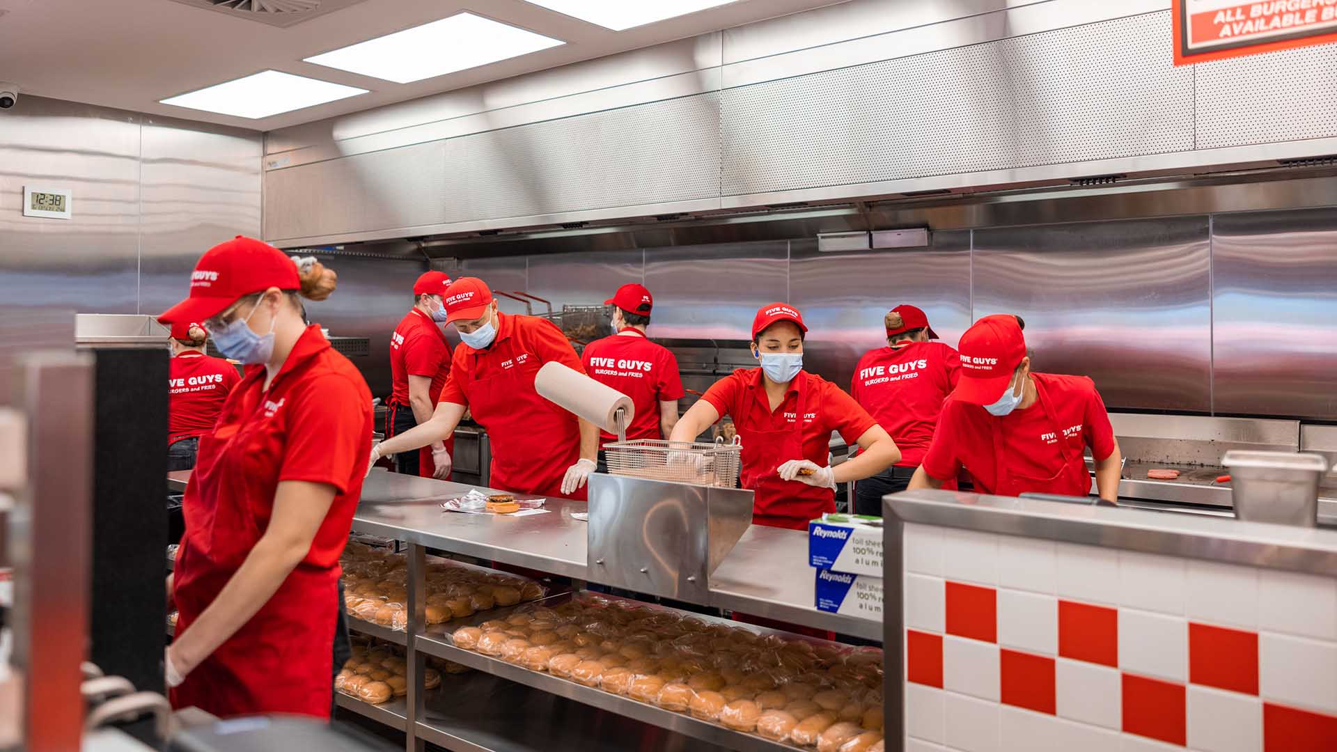 Cult-Favourite US Chain Five Guys Is Opening Its First Australian Burger Joint in Penrith Next Week