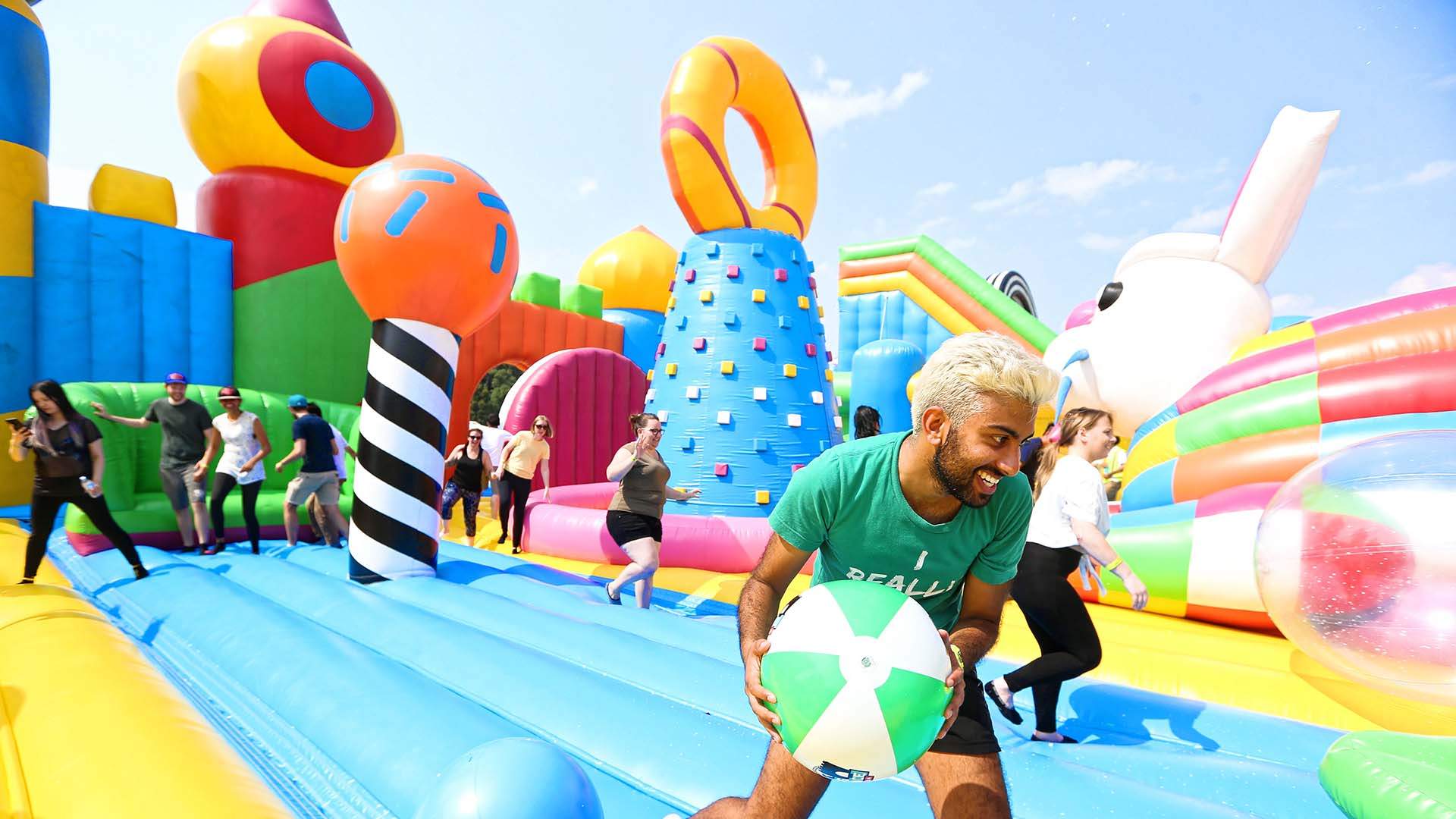 The World's Largest Inflatable Theme Park for Adults Is Coming Back to Brisbane
