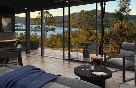 Sprawling Scenic Rim Winery The Overflow 1895 Is Opening Five Lakeside Eco-Cabins This Summer