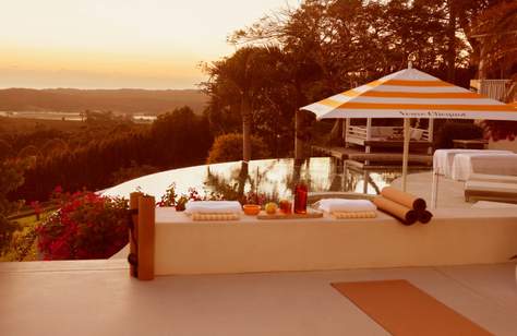 Arrive by Helicopter at Byron Bay's Outrageously Luxe Hotel Clicquot This Summer