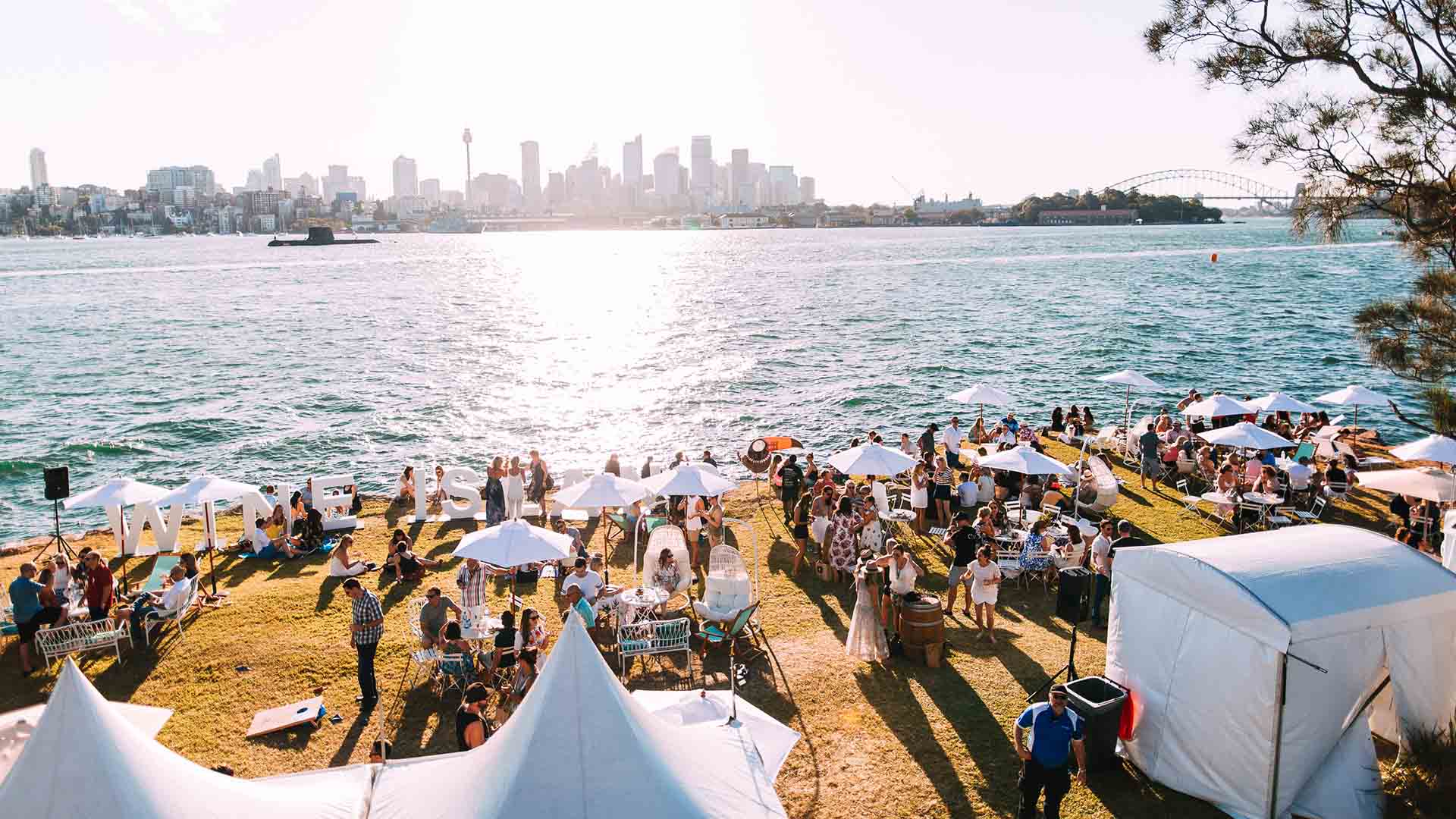 Wine Island Is Bringing Its Three-Day Vino-Tasting Party Back to Sydney Harbour in 2022
