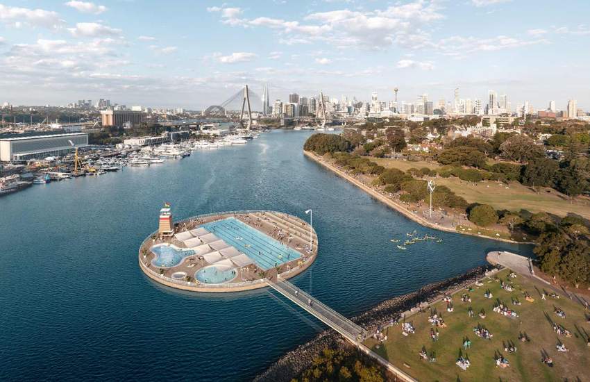 Background image for The City of Sydney Is Pushing to Make Sydney Harbour Swimmable with Ocean Pools and Improved Water Quality