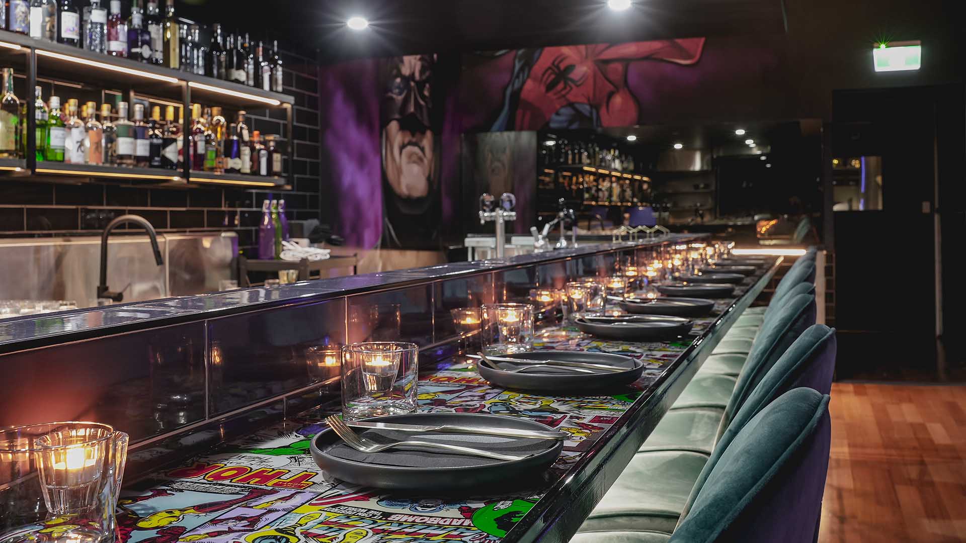 1st Edition Is Brisbane's New Comic Book-Inspired Bar and Eatery Serving Superhero-Themed Cocktails