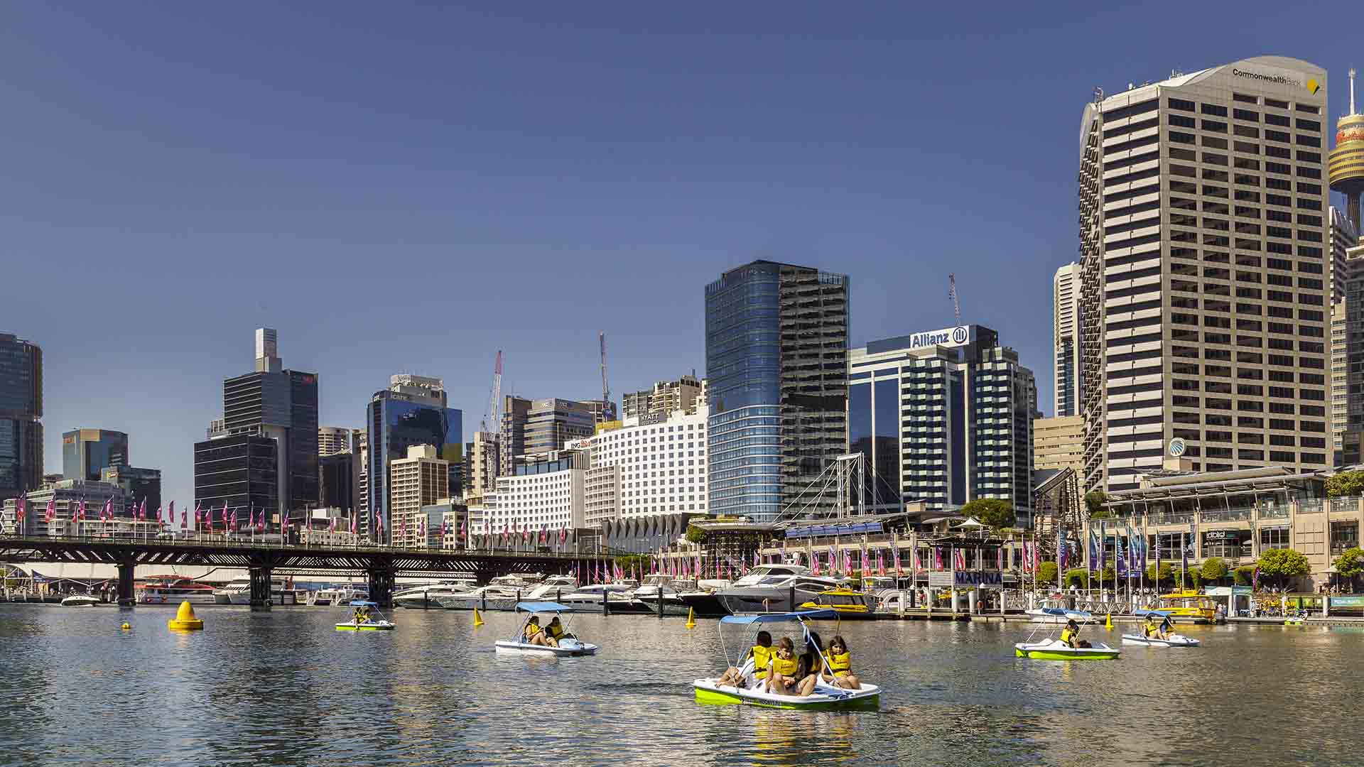 Cockle Bay Wharf Pedal Boats 2021–22