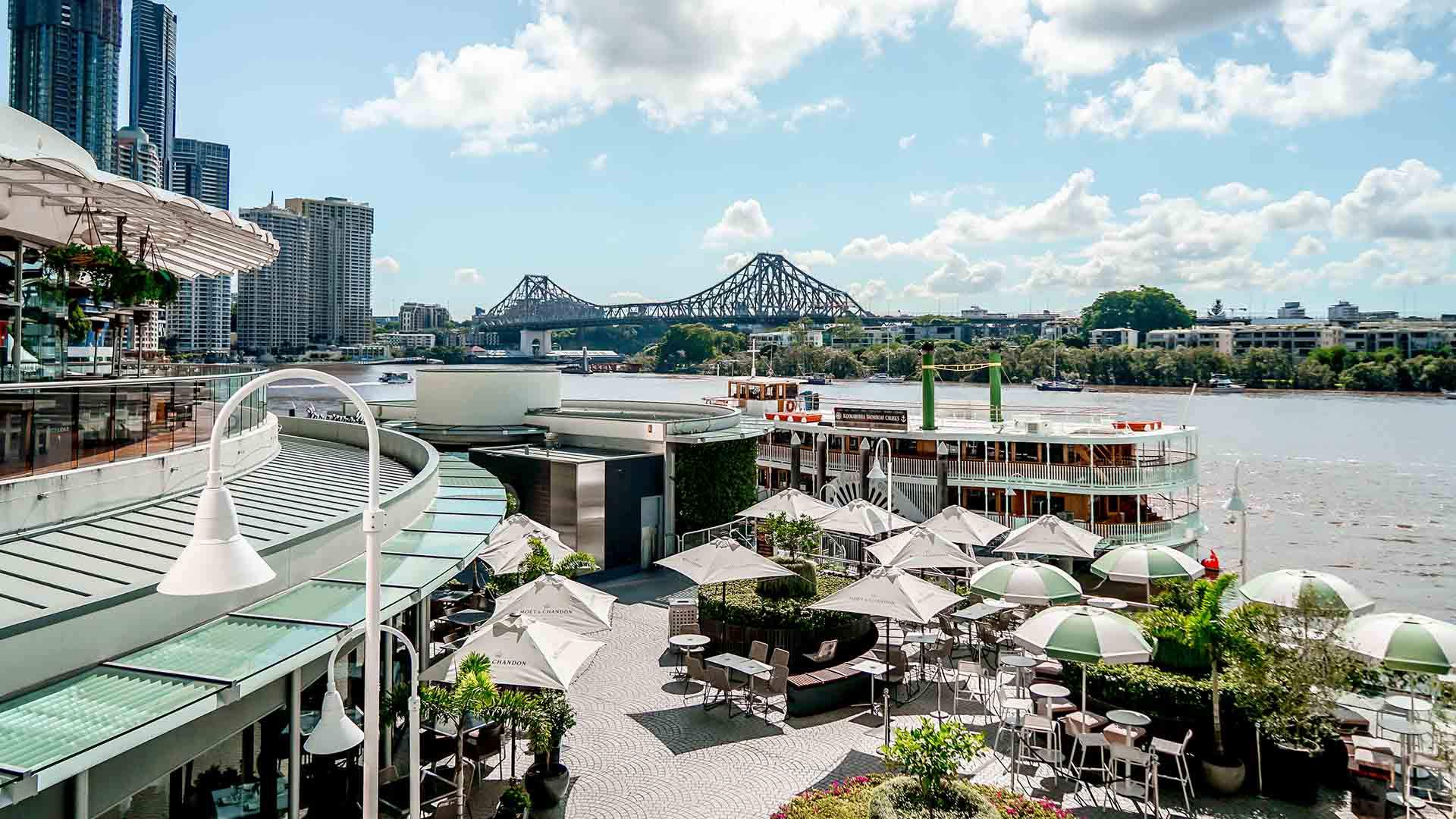 Spritz PopUp Bar at Eagle Street Pier, Brisbane