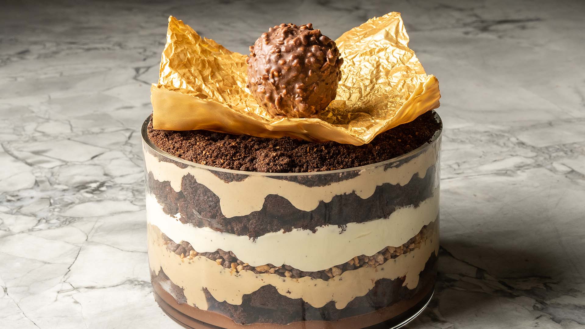 Messina Is Releasing a Gold-Topped Choc-Hazelnut Trifle to Level Up Your Christmas Lunch